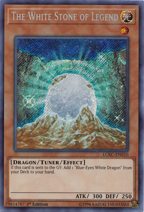 The White Stone of Legend [LCKC-EN010] Secret Rare | Rock City Comics