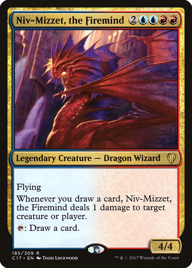 Niv-Mizzet, the Firemind [Commander 2017] | Rock City Comics