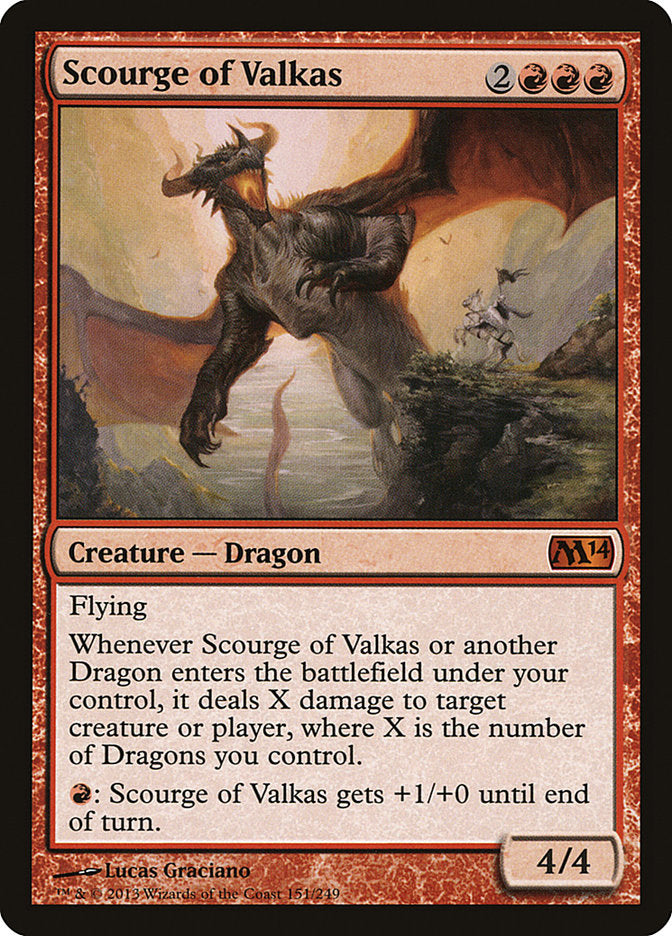 Scourge of Valkas [Magic 2014] | Rock City Comics