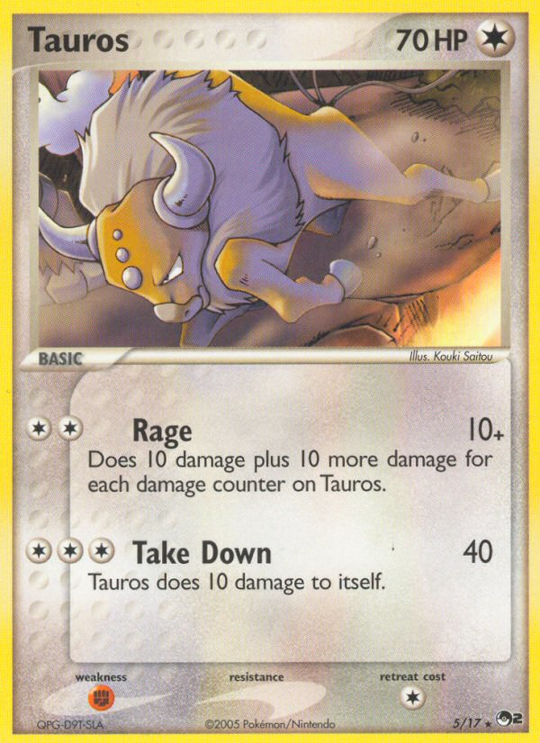 Tauros (5/17) [POP Series 2] | Rock City Comics