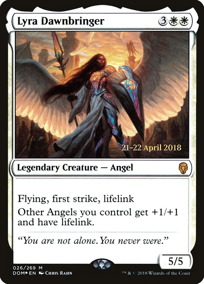 Lyra Dawnbringer  [Dominaria Prerelease Promos] | Rock City Comics