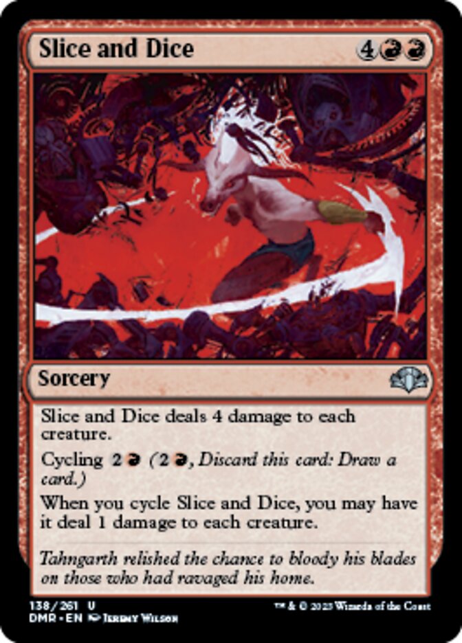 Slice and Dice [Dominaria Remastered] | Rock City Comics