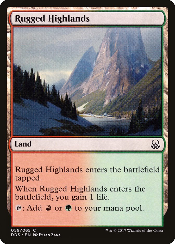 Rugged Highlands [Duel Decks: Mind vs. Might] | Rock City Comics