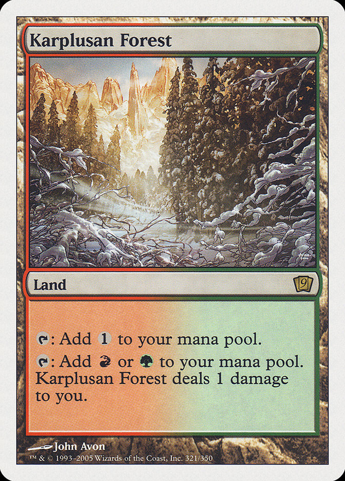 Karplusan Forest [Ninth Edition] | Rock City Comics