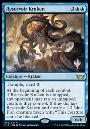 Reservoir Kraken (Promo Pack) [Streets of New Capenna Promos] | Rock City Comics