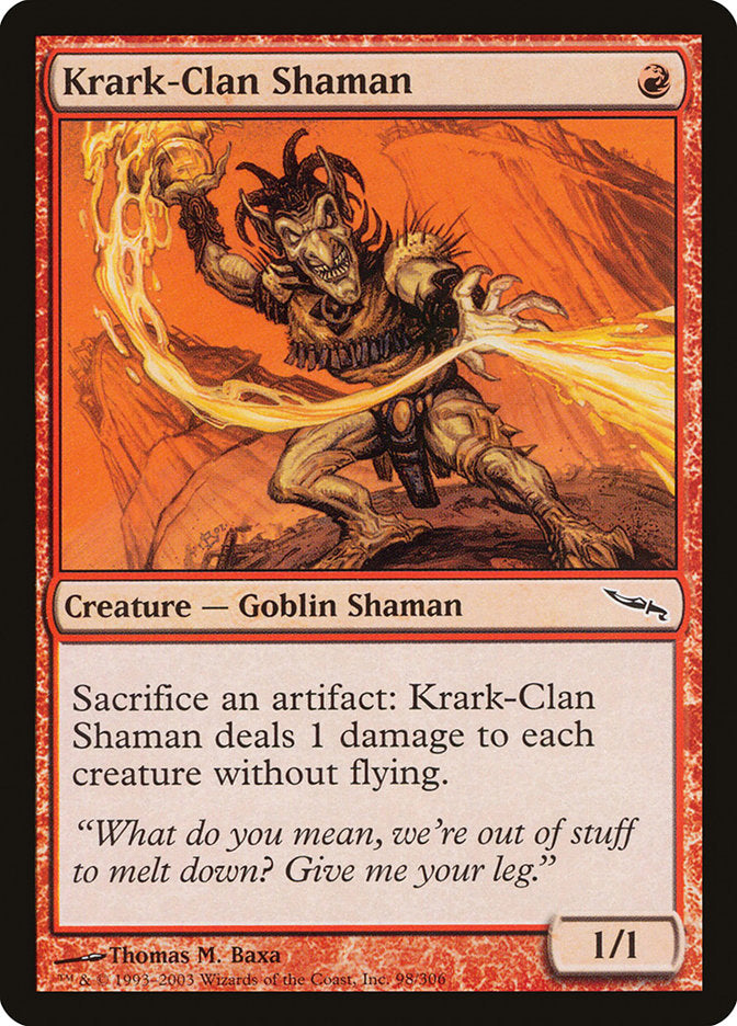 Krark-Clan Shaman [Mirrodin] | Rock City Comics