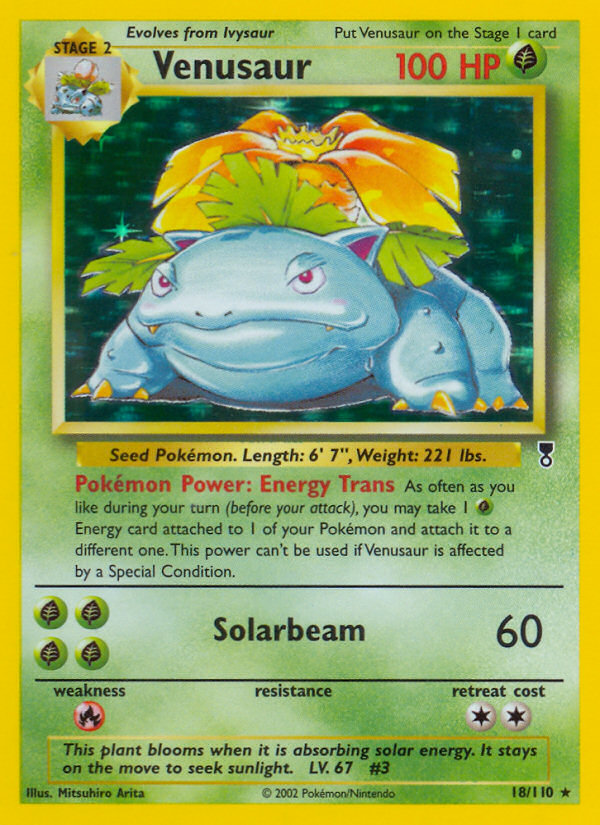 Venusaur (18/110) [Legendary Collection] | Rock City Comics