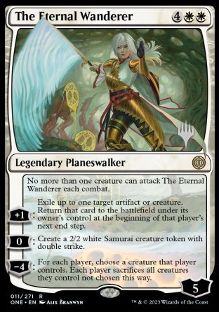 The Eternal Wanderer (Promo Pack) [Phyrexia: All Will Be One Promos] | Rock City Comics