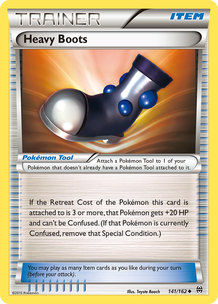 Heavy Boots (141/162) [XY: BREAKthrough] | Rock City Comics