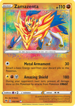 Zamazenta (102/185) [Sword & Shield: Vivid Voltage] | Rock City Comics