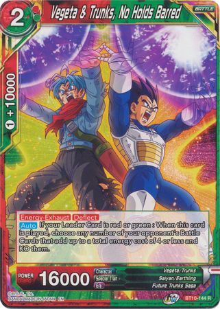 Vegeta & Trunks, No Holds Barred [BT10-144] | Rock City Comics