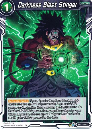 Darkness Blast Stinger [BT11-150] | Rock City Comics