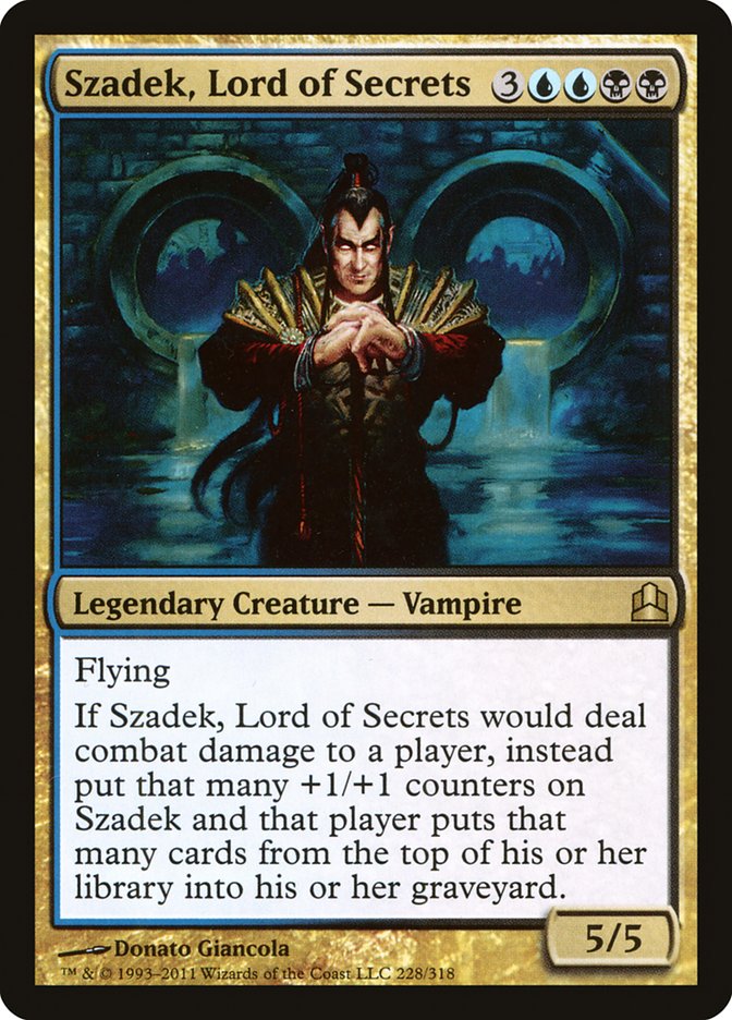 Szadek, Lord of Secrets [Commander 2011] | Rock City Comics