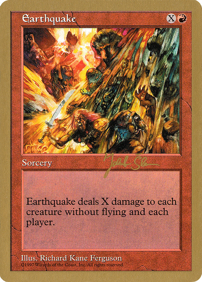 Earthquake (Jakub Slemr) [World Championship Decks 1997] | Rock City Comics