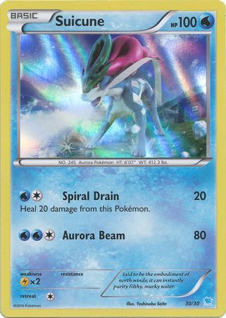 Suicune (30/30) [XY: Trainer Kit 3 - Suicune] | Rock City Comics