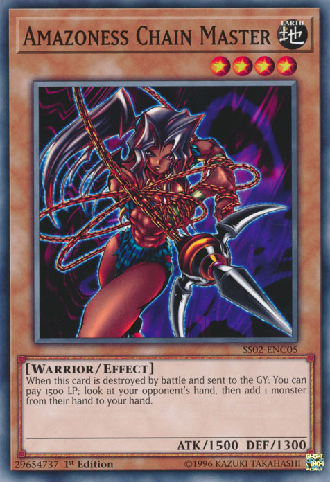 Amazoness Chain Master [SS02-ENC05] Common | Rock City Comics