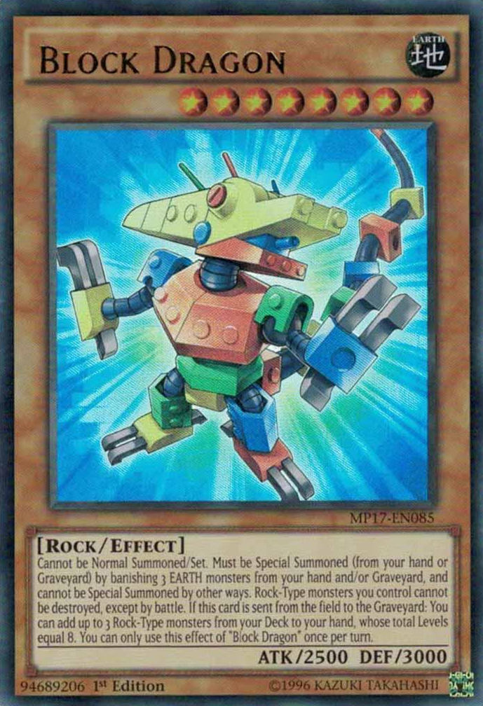 Block Dragon [MP17-EN085] Ultra Rare | Rock City Comics