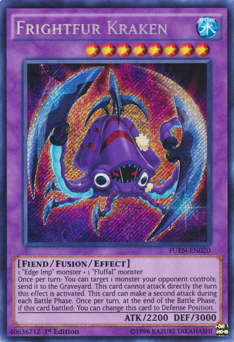 Frightfur Kraken [FUEN-EN020] Secret Rare | Rock City Comics