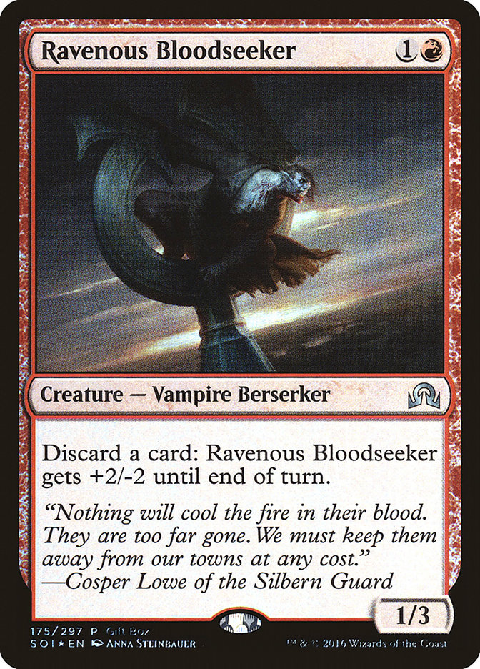 Ravenous Bloodseeker (Gift Box) [Shadows over Innistrad Promos] | Rock City Comics