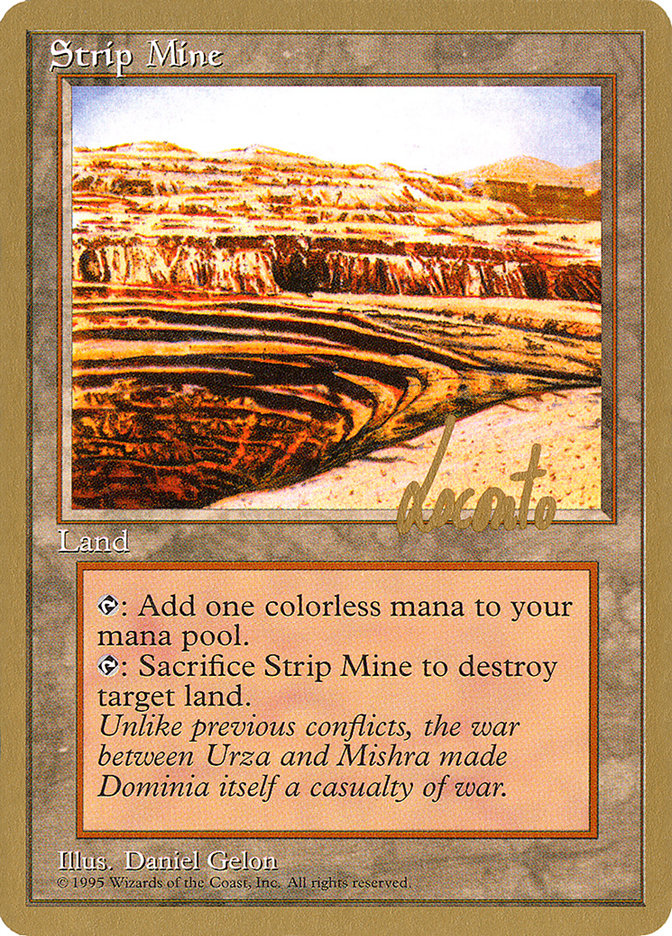 Strip Mine (Michael Loconto) [Pro Tour Collector Set] | Rock City Comics