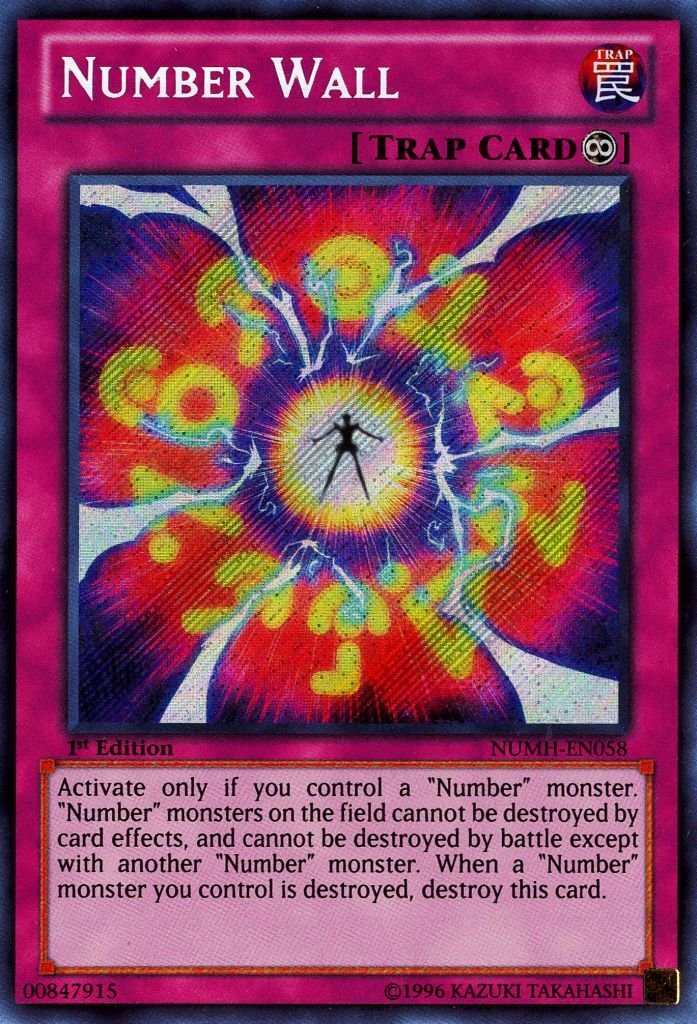 Number Wall [NUMH-EN058] Secret Rare | Rock City Comics