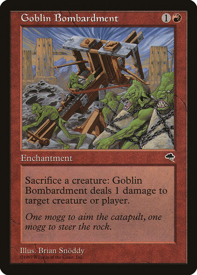 Goblin Bombardment [Tempest] | Rock City Comics