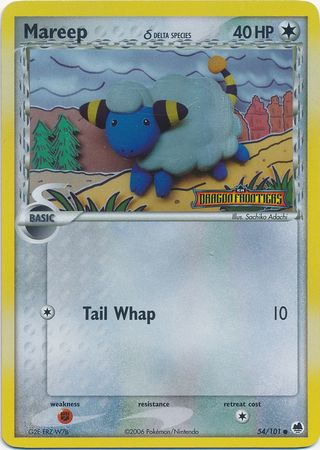 Mareep (54/101) (Delta Species) (Stamped) [EX: Dragon Frontiers] | Rock City Comics