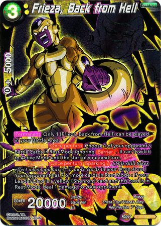 Frieza, Back from Hell (SPR) (BT5-091) [Miraculous Revival] | Rock City Comics