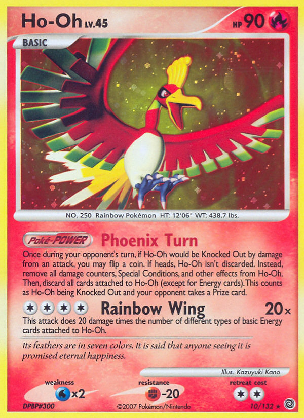 Ho-Oh (10/132) [Diamond & Pearl: Secret Wonders] | Rock City Comics