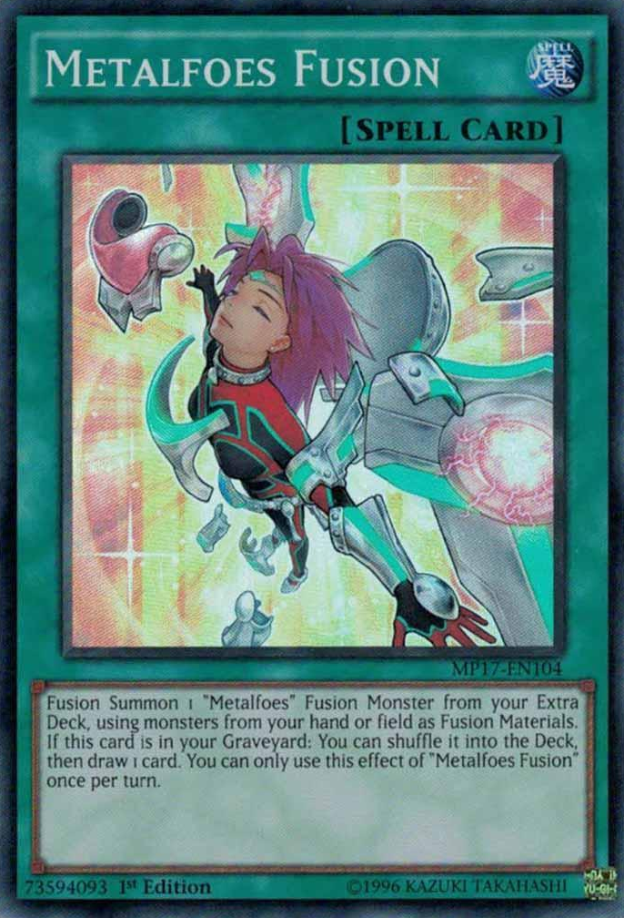 Metalfoes Fusion [MP17-EN104] Super Rare | Rock City Comics
