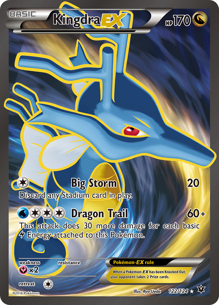 Kingdra EX (122/124) [XY: Fates Collide] | Rock City Comics