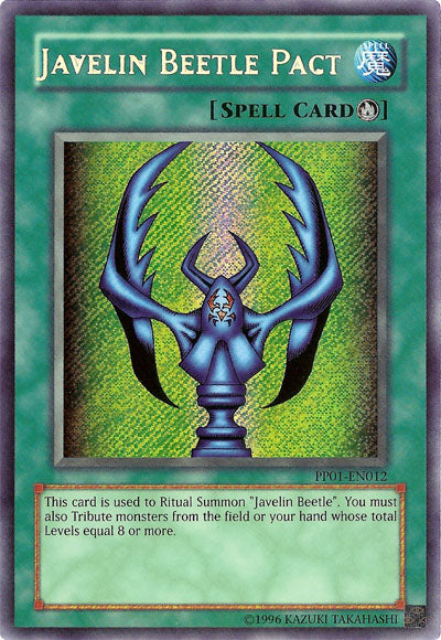 Javelin Beetle Pact [PP01-EN012] Secret Rare | Rock City Comics