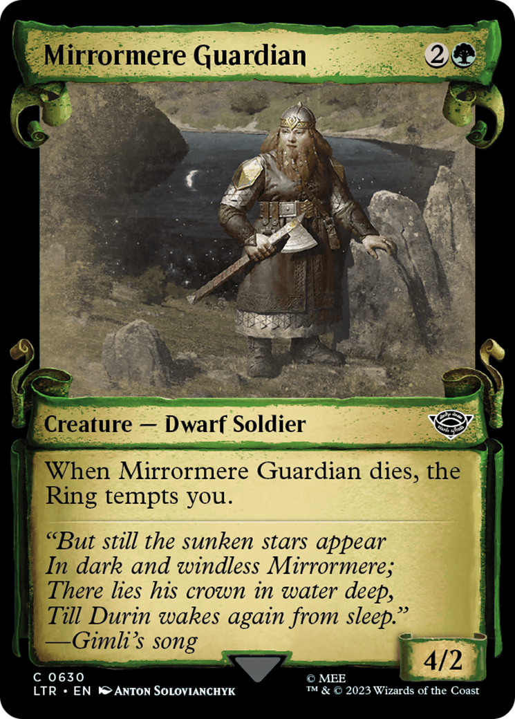 Mirrormere Guardian [The Lord of the Rings: Tales of Middle-Earth Showcase Scrolls] | Rock City Comics