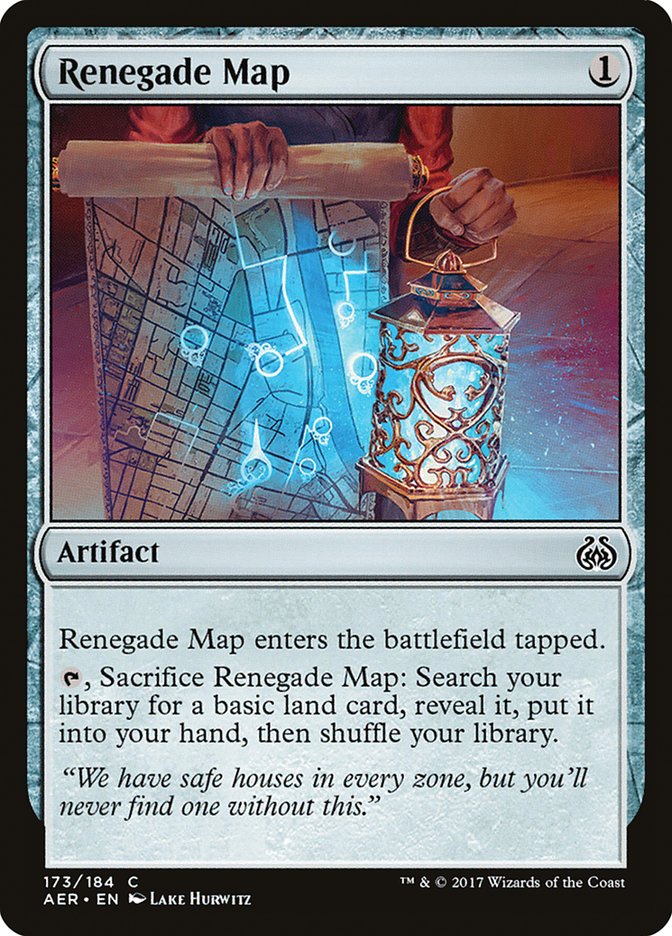 Renegade Map [Aether Revolt] | Rock City Comics