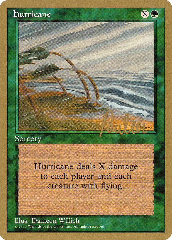 Hurricane (Preston Poulter) [Pro Tour Collector Set] | Rock City Comics