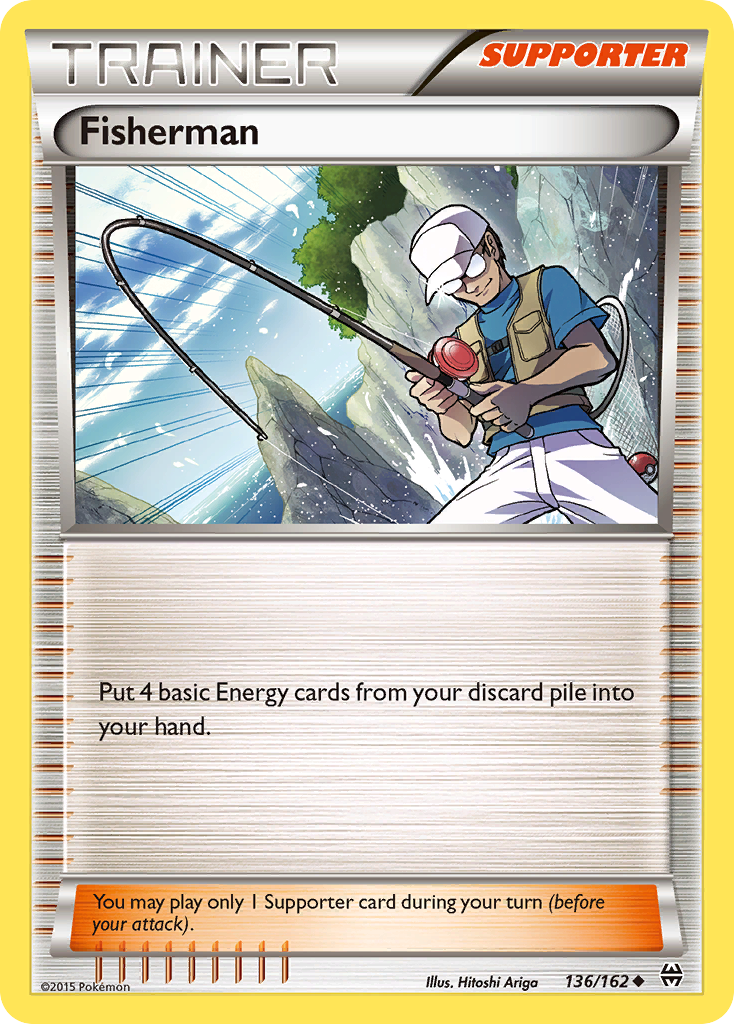 Fisherman (136/162) [XY: BREAKthrough] | Rock City Comics