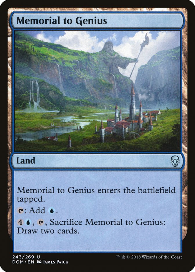 Memorial to Genius [Dominaria] | Rock City Comics