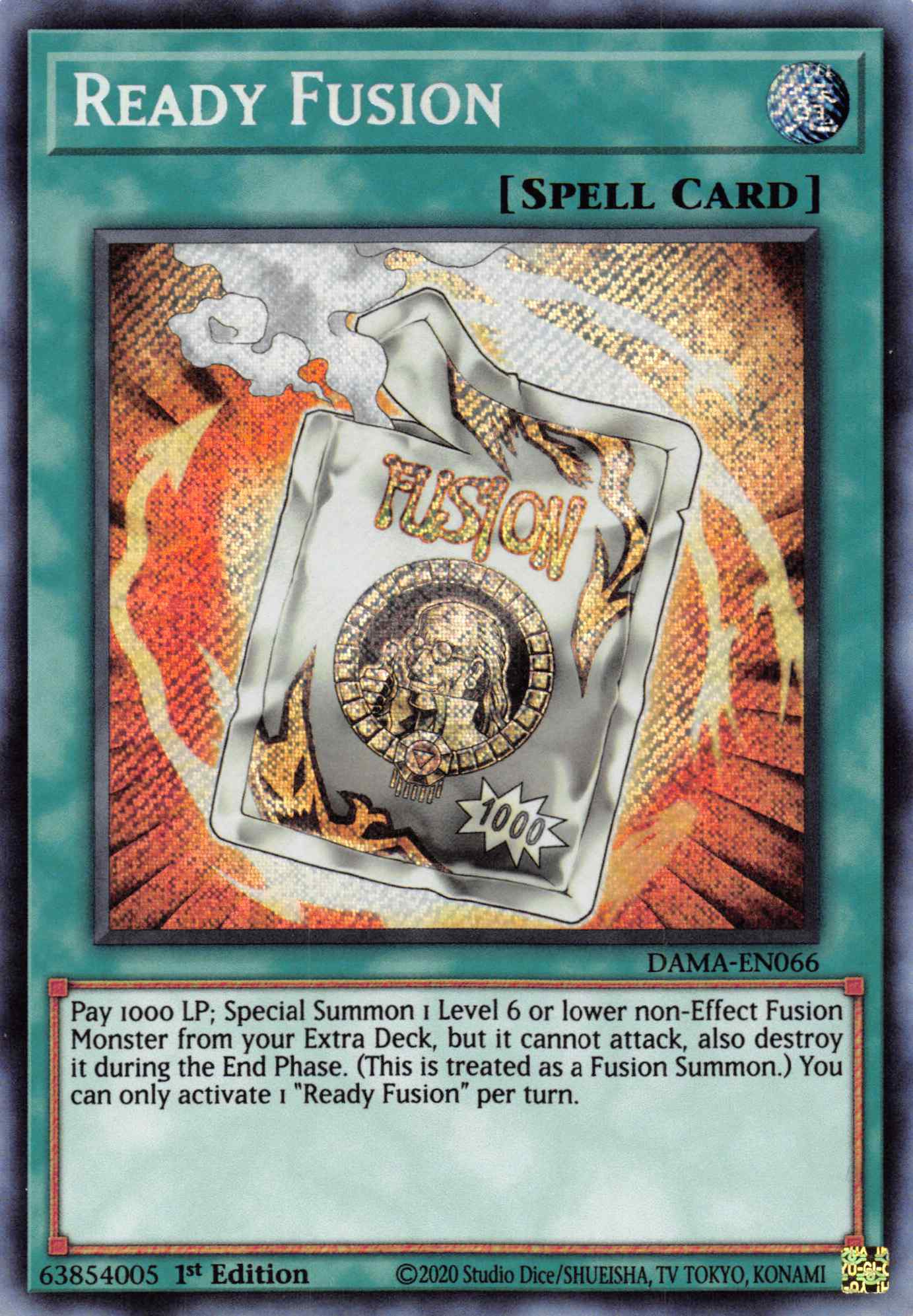 Ready Fusion [DAMA-EN066] Secret Rare | Rock City Comics