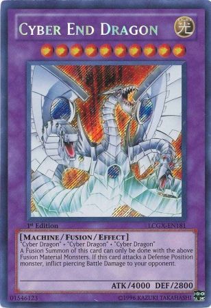 Cyber End Dragon [LCGX-EN181] Secret Rare | Rock City Comics