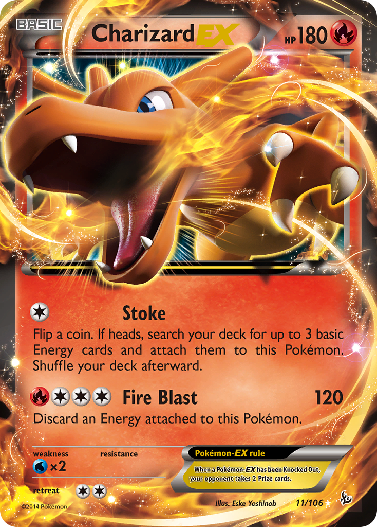 Charizard EX (11/106) [XY: Flashfire] | Rock City Comics