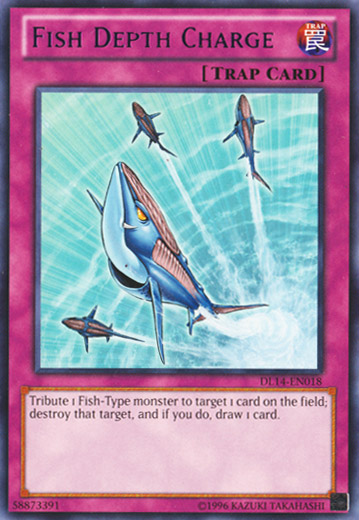 Fish Depth Charge (Purple) [DL14-EN018] Rare | Rock City Comics