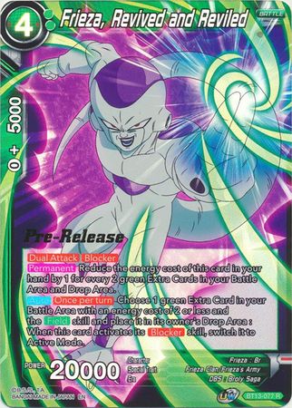 Frieza, Revived and Reviled (BT13-077) [Supreme Rivalry Prerelease Promos] | Rock City Comics