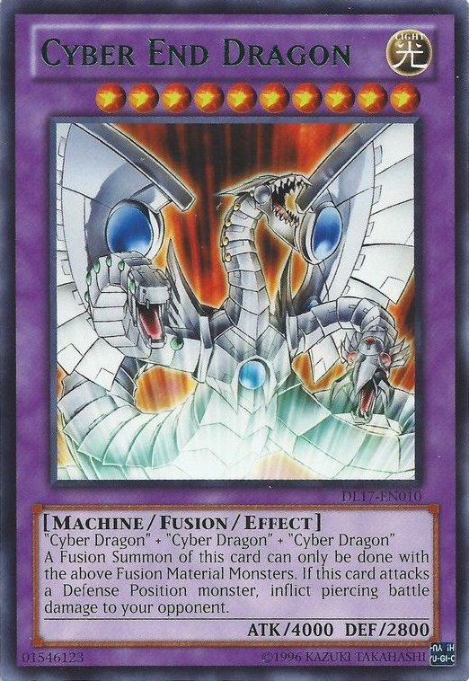 Cyber End Dragon (Green) [DL17-EN010] Rare | Rock City Comics