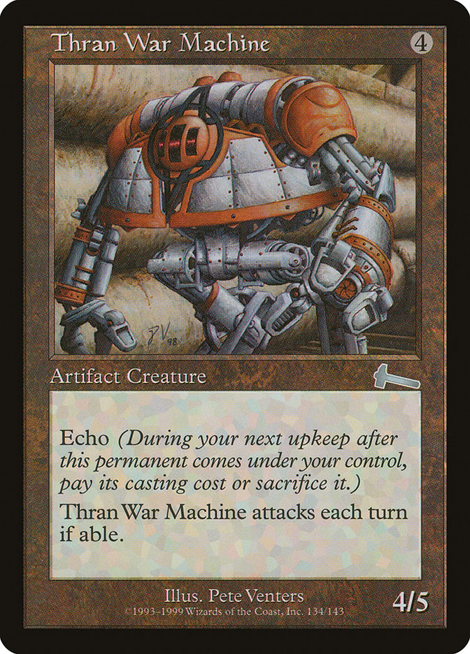 Thran War Machine [Urza's Legacy] | Rock City Comics