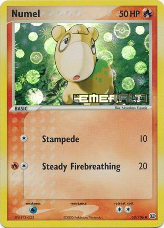 Numel (58/106) (Stamped) [EX: Emerald] | Rock City Comics