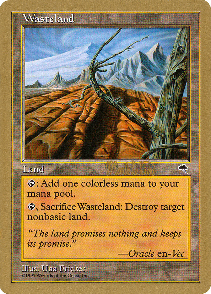 Wasteland (Mark Le Pine) [World Championship Decks 1999] | Rock City Comics