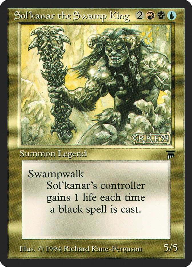 Sol'kanar the Swamp King [Legends] | Rock City Comics