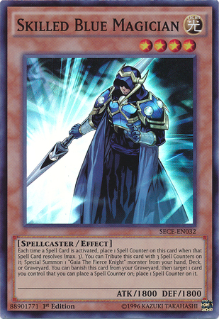 Skilled Blue Magician [SECE-EN032] Super Rare | Rock City Comics