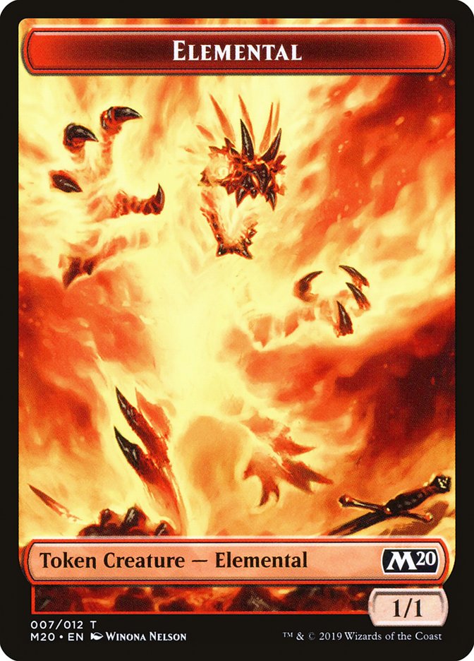 Elemental [Core Set 2020 Tokens] | Rock City Comics