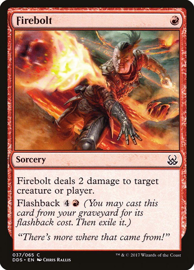 Firebolt [Duel Decks: Mind vs. Might] | Rock City Comics